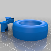 lavavajillas reemplazo rueda soporte partes 3d print model - Mito3D