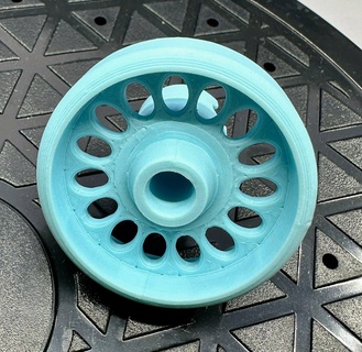 dishwasher wheel dishwasher wheel dishes ge whirlpool samsung dish  3d print model - Mito3D