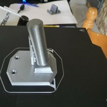 disque soutien Couper poncé records utilitaire outil 3d print model - Mito3D