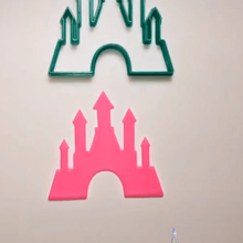 disney castillo Galleta cortador 3d print model - Mito3D