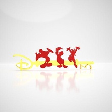 Disney Schlüssel 3d print model - Mito3D