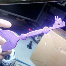 Disney anahtar Deniz Kızı kale yarım kubbe la sirenita küçük lave kabuk 3d_printing 3d print model - Mito3D