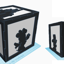 disney lampe lumière nuit cadeau Mickey mousse mini joursi Donald 3d print model - Mito3D