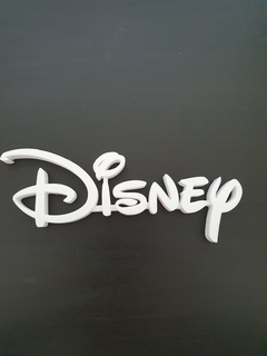 Disney logo Disney vals Disney logo dekorasyon 3d print model - Mito3D