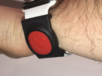 disney magic band 2 watch holder magicband 3d print model - Mito3D