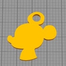 disney Mickey porte clés pack 3d print model - Mito3D