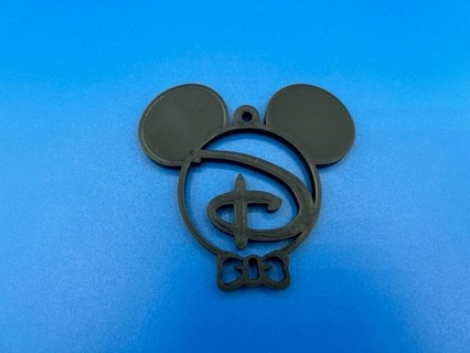 disney Mickey ratón letra ornamento Navidad árbol fiesta 3d print model - Mito3D