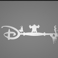 Disney Shrek Schlüssel Fiona 3d print model - Mito3D