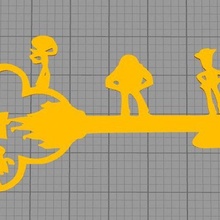 Disney brinquedo história chave conjunto arte 3d print model - Mito3D