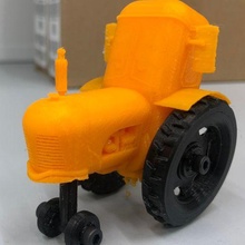 disney tracteur fanart art jouet gamins vache voitures kidtoy 3d print model - Mito3D