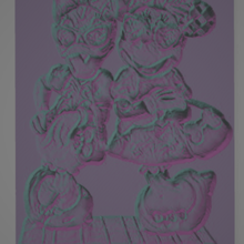 disney traditions Minnie Marguerite fashionistas figurine affiche 3d print model - Mito3D