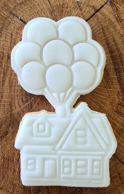 disney up house cookie cutter embosser set home stamper fondant pixar 3d print model - Mito3D