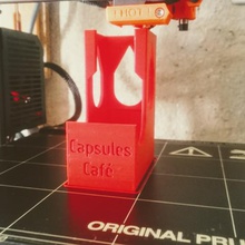dispenser capsules home nespresso coffee 3d print model - Mito3D