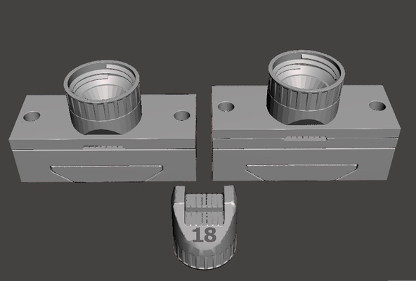 dağıtıcı tutkal para mdf 22mm araçlar kola fortex 3d print model - Mito3D