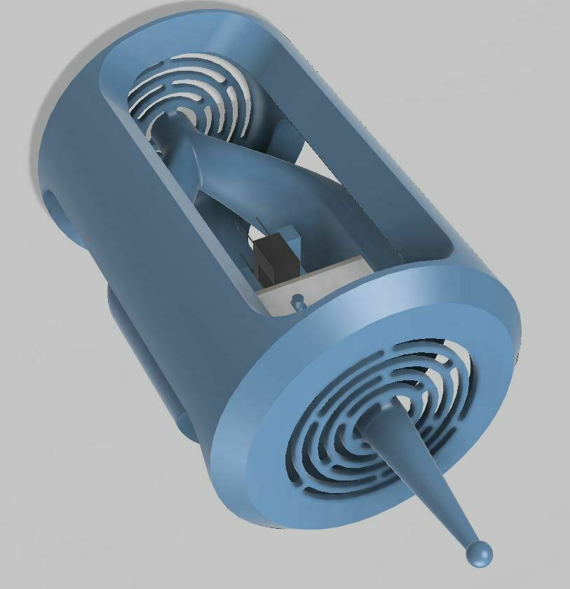 displacement probe distance sensor measurement device tool metrology sensors diy tools makers 3D print model - Mito3D