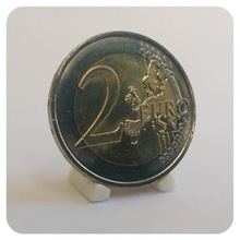 l'affichage 18-35mm pièces de monnaie art soutien support présentation chevalet le morceau la numismatique collection stockage coffre au trésor or exposition à bas prix découverte détection 3d print model - Mito3D