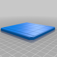 exibição base telha chão ficar pé Gunpla adereços 3d print model - Mito3D
