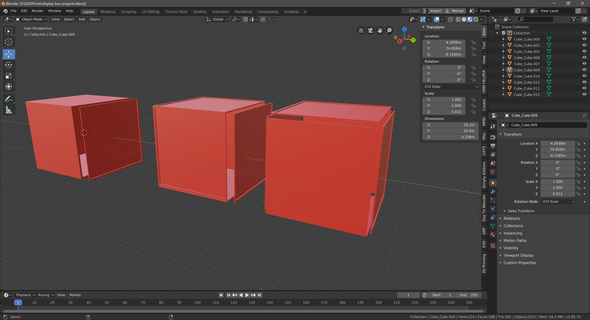 Görüntüle Kutu Sanat durum kılıf konteyner eşya Kulp destek 3d print model - Mito3D