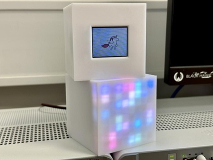 display cube arduino esp32 lcd st7735 tft electronics 3d print model - Mito3D