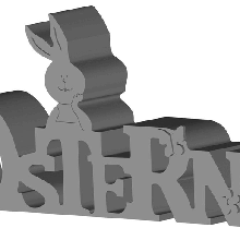 Görüntüle Paskalya tavşan + Voronoi Ostern mit schen doğu paskalya güvertesi deko hase ender kolay zu bastırmak ana sayfa oğlan 3d print model - Mito3D