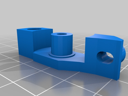 distal alimentação motor fixação Ferramentas 3d_printer_extruders 3d print model - Mito3D