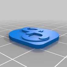 Verteilung Fedora Logo Kunst Linux 3d print model - Mito3D