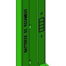 Verteiler aa-Batterien tool 3d print model - Mito3D