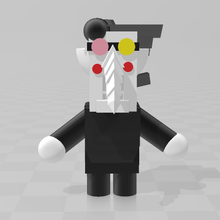 perturbador homem gadget brinquedo 3d print model - Mito3D