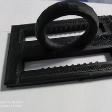 dive belt loop gadget diving ring 3d print model - Mito3D