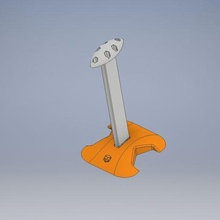 diving hood stand drying 3d print model - Mito3D