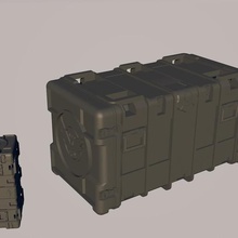 division 1 2 baul various key ring crate trunk shd toy toys etc 3d print model - Mito3D