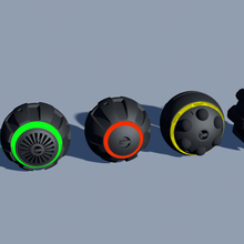 la división de minas motores búsqueda juego anillo claves 2 shd juguete los juguetes mina 3d print model - Mito3D