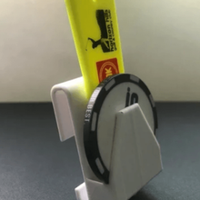 divot marker holder - belt clip fashion golf tool 3d print model - Mito3D