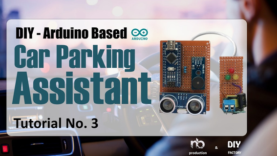DIY Arduino basierend Wagen Parken Assistent Nano Summer Zuhause Haus Automatisierung Ultraschall Sensor Elektronik 3d print model - Mito3D