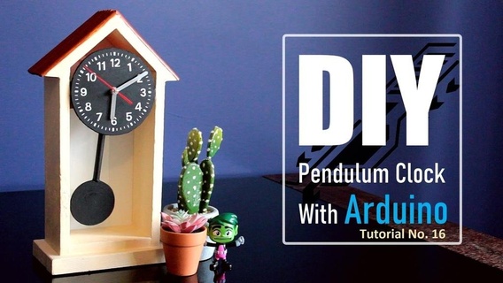 DIY pendule l'horloge arduino l'horloge DIY gadget 3d print model - Mito3D