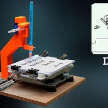 kendin yap 3d basılı cnc makine arduino projeler diyprojelerlab plotter 3d print model - Mito3D