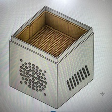 DIY activé carbone purificateur 3d print model - Mito3D