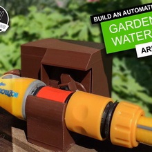 diy arduino jardín waterer casa al aire libre el riego agua de la planta automatización del hogar ds3231 nano 3d print model - Mito3D