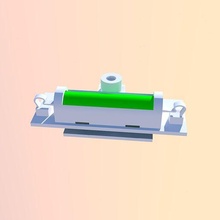 bricolaje diy batería soporte 3d print model - Mito3D