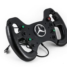 diy fully 3d printed 300mm amg gt3 steering wheel replica game button box racing simulation sim 3d print model - Mito3D