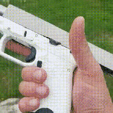 diy g19 3d-printable frame tool glock 19 3d printed rails 9mm pistol 3d print model - Mito3D