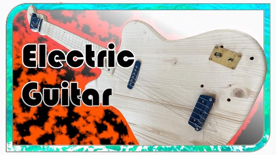 DIY Gitarre 60 3d gedruckt Teile Gadget bauen elektrisch wählen up Audio 3d print model - Mito3D
