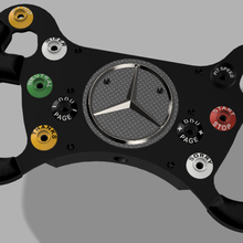diy mercedes amg gt3 easy steering wheel game jannie osw logitech thrustamaster 3d print model - Mito3D
