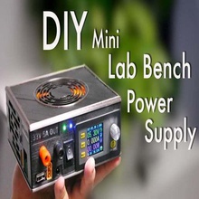 diy mini variable lab bench power supply tool 3d printing varianble portable phone charger electronics ac dc 3d print model - Mito3D