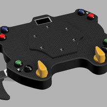 diy porsche gt3 buttonbox simracing game fanatec omp box sim racing steering wheel osw simucube simplicity sim-plicity vrs simulation 3d print model - Mito3D