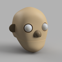 diy puppet head 3d print model - Mito3D