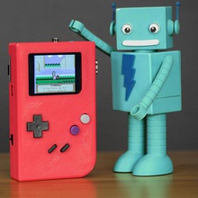 diy raspberry pi gameboy 3d print model - Mito3D