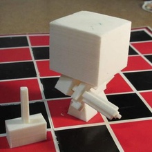 diy juguete joenny en cubos arte 3d print model - Mito3D