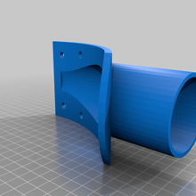faça vácuo ciclone separador tubo adaptador ferramenta especial partes 3d print model - Mito3D