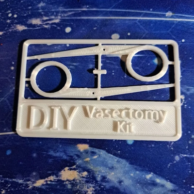 diy vasectomy kit game gift joke prank gag 3d print model - Mito3D